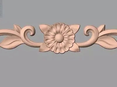 3D carved model furniture 3D design used for artcam aspire E755 3D model