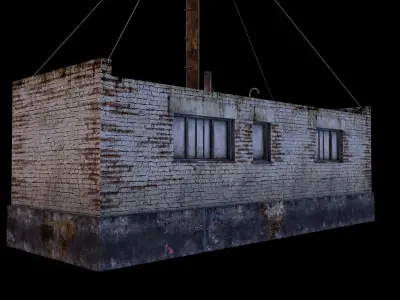 Boiler room Low-poly 3D model buy