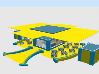 RESTAURATE PLANETA ALIEN 3D model