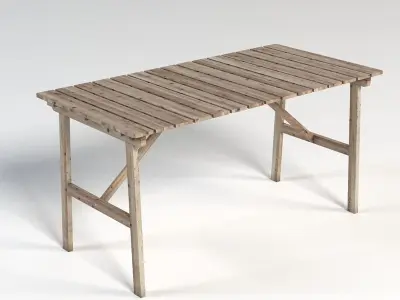 IKEA Askholmen Tableset 3D model