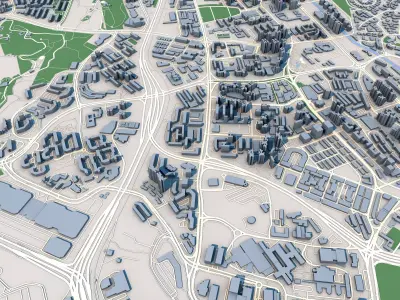 Singapore 3D model