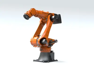 Robotic Arm Kuka Fortech Ultra 3D model