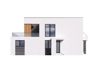 Villa 05 House Cottage Home Building 3D model