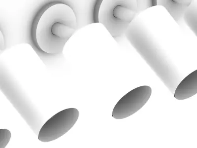 wall light 7materials set 10  Low-poly 3D model