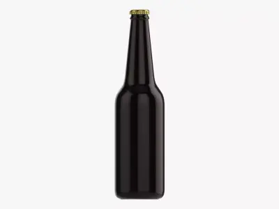 Beer bottle 05 3D model