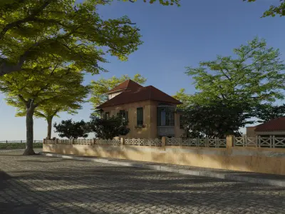 Old Country House 3D model