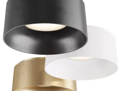 Halo Petite Flush Mount 3D model