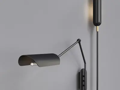 ELVIS sconce Low-poly 3D model