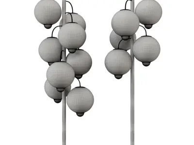 Meltdown Floor Lamp 3D model