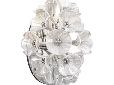Corbett Jasmine Wall Sconce 3D model