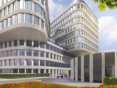 Futuristic building 3d model 3D model