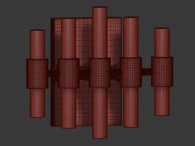 Haskell Sconce Arteriors Home  3D model