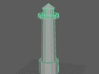 Lighthouse Free 3D model purchase