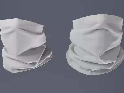 Neck Gaiter 3D model