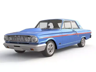 1964 Ford Fairlane Thunderbolt 3D model