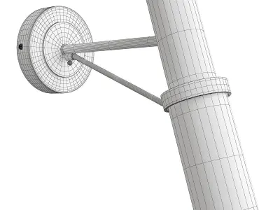 F promo Viator sconce Low-poly 3D model