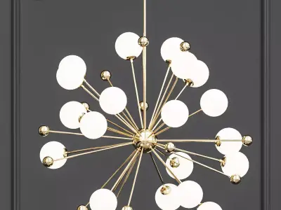 Magic Circus Sputnik Chandeliers 3D model