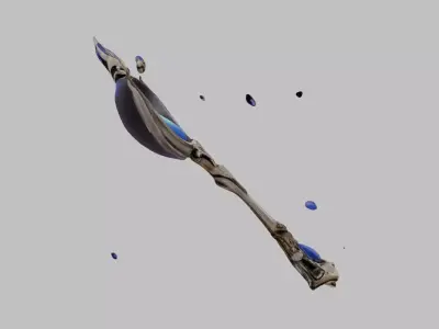 Spoon Free low-poly 3D model