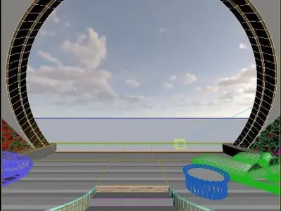 COMO Uma Canggu Pool 3D model