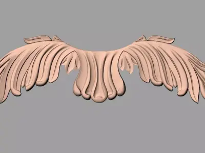 Artcam Aspire 3D relief models STL Files used for CNC E555 3D model