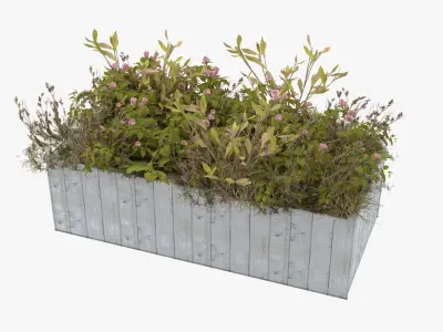URBAN flower pot Free 3D model