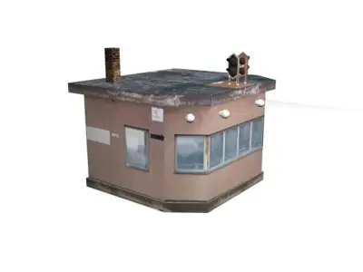 Scale house 3D model