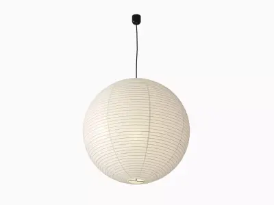 Akari 75A Lamp by Isamu Noguchi 3D model