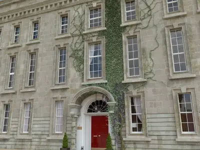 English Georgian Manor House 3D model