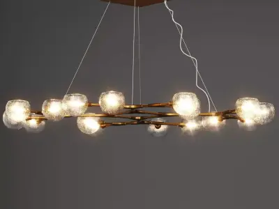 Mahowald Fixed Chandelier  89103 3D model