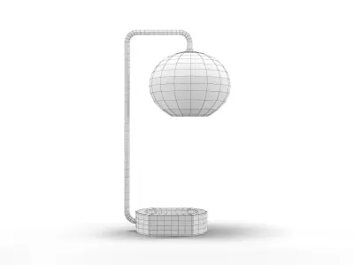 Margot Table Lamp Mitzi HL280201-AGB 3D model