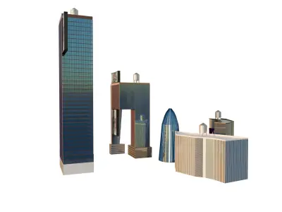 The Modern City Pack 3D model