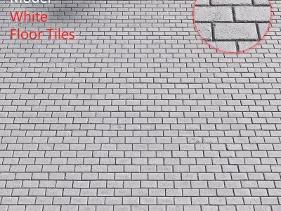 Ultra realistic Street paving slabs Scan  3D model