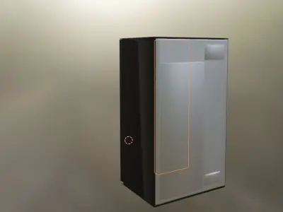 Fridge  Low-poly 3D model