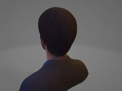 Character No 12  Not Rigged 3D model Low-poly 3D model