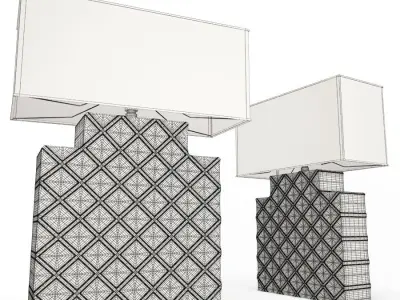 Table Lamps Kara 3D model