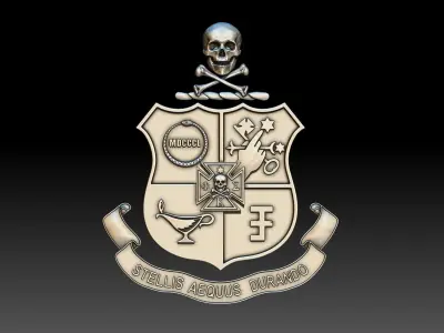 Fraternity Crest 3D print model
