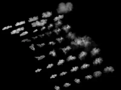 VDB FOG SMOKE PACK 3D model