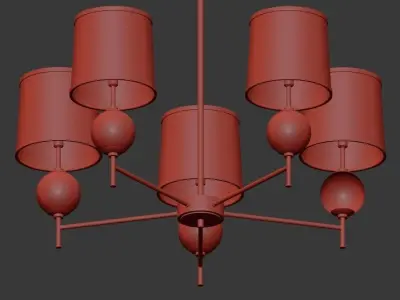 Chandeliers Robert Abbey Lighting 3D model