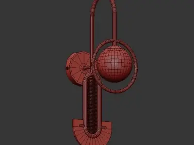 SAAR WALL 3D model