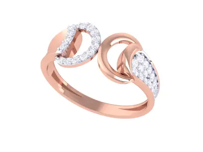 Women Ring MTL 3dm STL OBJ FBX Details 3D print model 22