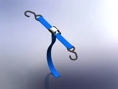 Rachet Strap Free 3D model