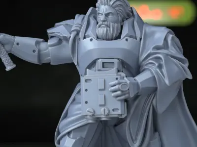 Count Shannon Miniature from Arrakis Dune Dune 2 Universe 3D print model