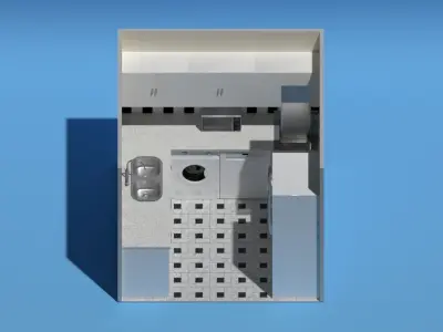 Kitchen design Free 3D model