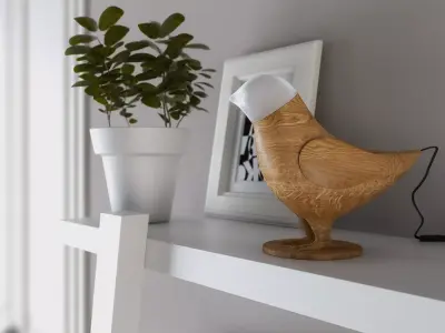 Marinas bird 3d model Free 3D model