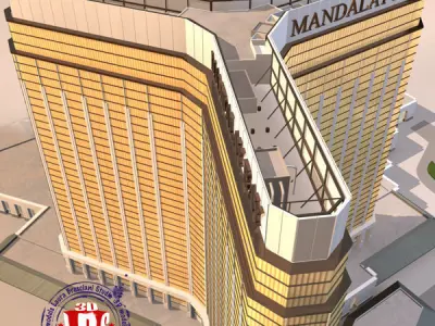 Las Vegas Mandalay Bay 3D model