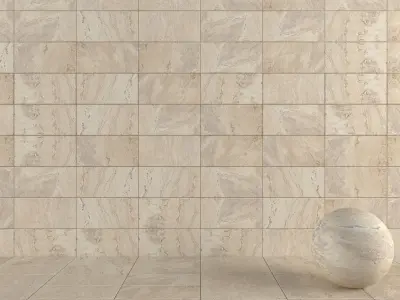 Stone Wall Tiles Antico Sand 30x60 Set 1 Texture
