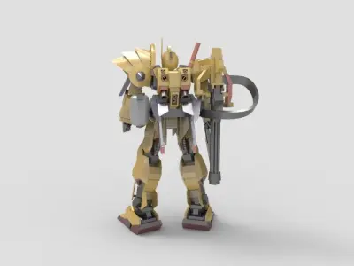 Hyaku Shiki Batlle Mode 3D model