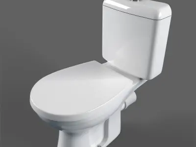 Floor Toilet Keramag Renova  3D model