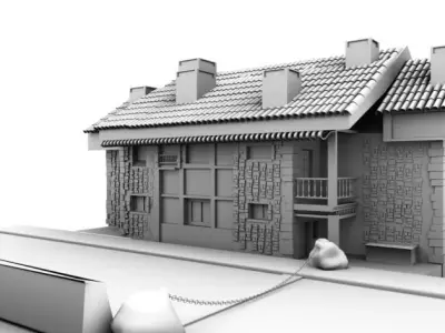 house 3D model 23