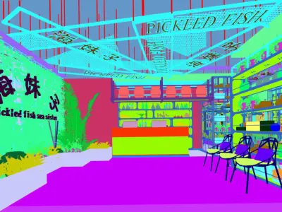 Business - Food Beverage -01 3D model